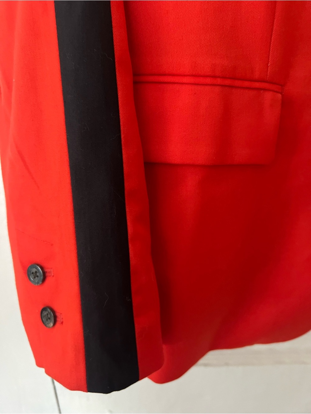 WILDFANG Empower Tux Blazer in Orange (Blazer ONLY-matching pants in closet!) - Picture 4 of 6